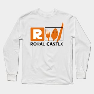 Royal Castle Hamburger Restaurant Retro Long Sleeve T-Shirt